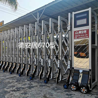 深圳电动门装置 汕尾陆丰南塘税务局伸缩门装置