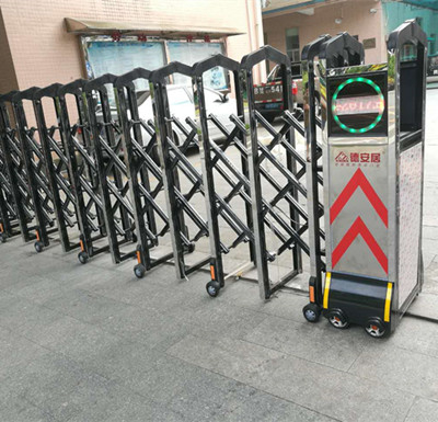 尊龙凯时厚料铝合金伸缩门