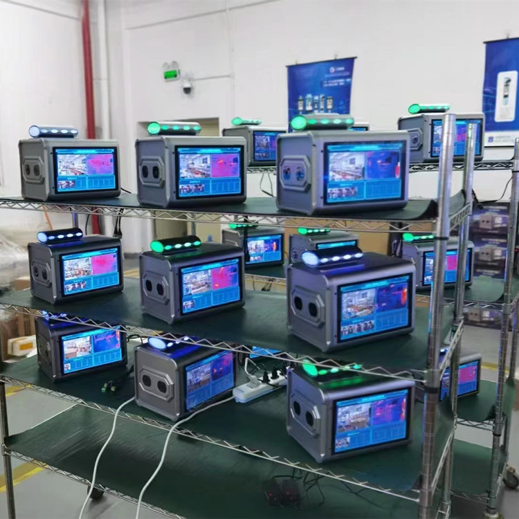 开放大学校门口装置热成像体温仪项目