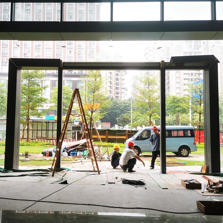 佛山禅城兆祥路装置多玛200自动门机组项目