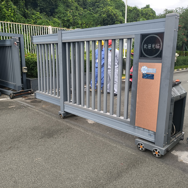 深圳深汕相助区华润电厂维修分段伸缩门项目